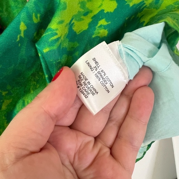 Modcloth Spring Cherry Blossom Dress Pockets Belt Bright Japan Trip - Picture 8 of 8